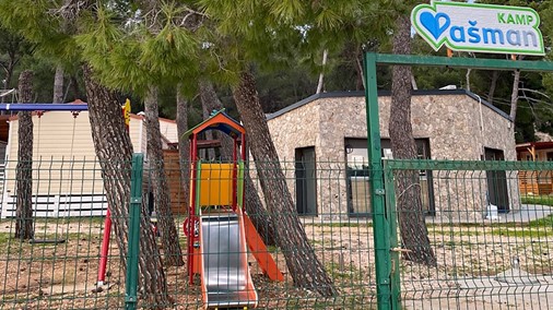 Children's playground of Camp Pasman.